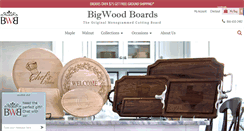 Desktop Screenshot of bigwoodboards.com