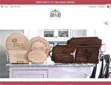 Tablet Screenshot of bigwoodboards.com